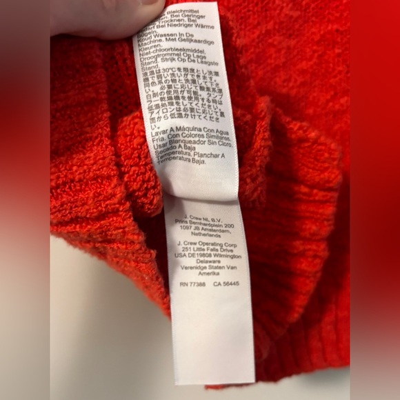 J.CREW V-Neck Beach Sweater Tank Top in Bright Cerise - Size M EUC - Picture 7 of 10